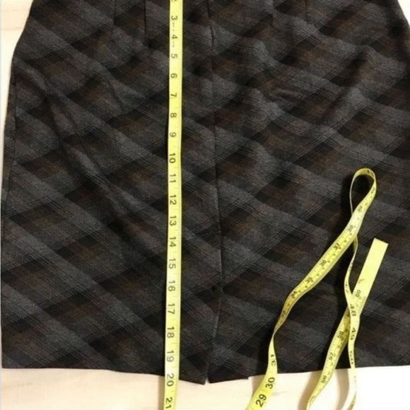 Premise Studio Skirt Mini Gray Black Women's Size Large - Picture 8 of 12